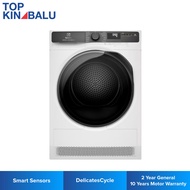 [SABAH ONLY] ELECTROLUX 8KG EDH803J5WC (WHITE) ULTIMATECARE 500 SENSI CARE HEAT PUMP DRYER