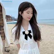 NEEDWAY Black Ribbon Pin, Awareness Melanoma Cancer Black Bow Brooch Pin, Simple Skin Cancer Breast 