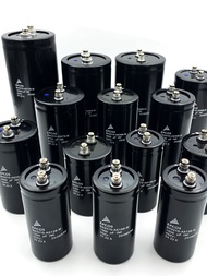 EPCOS คอนดักเตอร์ไฟฟ้าอะลูมิเนียมอีเล็กโทรด 400V4700UF 450V8200UF 6800 10000UF 2200UF 5600UF ที่ติดแ
