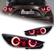 AKD Car Styling Tail Lamp for Mazda 3 Axela LED Tail Light Hatchback Mazda3 DRL 5-door Dynamic Signa