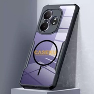 Magsafe Case ShockproofFusion Realme GT 6 Realme GT 7 Realme GT 7T Magsafe Magnetic Clear - MAG10