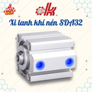 {DU KHANG} SDA32 Pneumatic Cylinder - Square Cylinder - Pneumatic Cylinder - Pneumatic Piston-Steam 