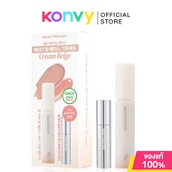 Heart Percent Lip Pencil All Cover Lip Base Set 4.1g + 2g ฮาร์ท เปอร์เซ็นต์ เซทลิปเบส ที่จับคู่มาพร้