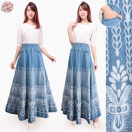 rok denim sablon diana,tannisa collection