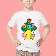 Fabric Didi and Friend Movie Printed  Girl Boy Summer Fashion Round Neck Tops Tee#6