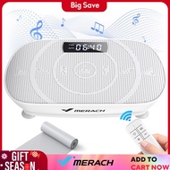 MERACH Vibration Plate Exercise Machine Whole Body Workout Power Vibrate Fitness Platform Vibration 