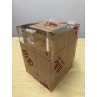 Acrylic Suggestion Box tips Box 3mm Thick Charity Box Size 20x20x20 cm - Storage Box