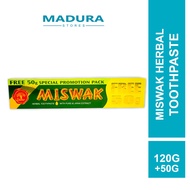 Dabur Miswak Herbal Toothpaste 120+50gm Free