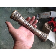 Handle pintu antik motif ukir - Panjang 20 cm Juwana Bras