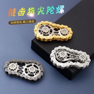 Source Manufacturer Metal Wheel Chain Spinner Fidget Spinner Rotating Spinner