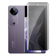 Vivo V40 5G V40Pro 2024 Private Tempered Glass Full Cover Screen Protector Anti Peek Privacy Film Fo