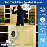 Anti-Theft Blink Doorbell Camera Mount Compatible with Blink and Video Doorbell 4/3/3 Plus/2/1/(2020