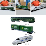[Gamchiano] Train Carriage Toy Simulation Train Model 1:87 Railway Train Playset Train Tracks Toy Tr