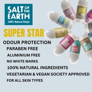 SALT OF THE EARTH Natural Deodorant Refillable Roll-On Deodorant 75ml