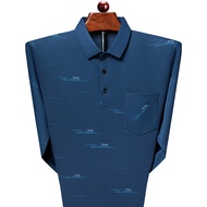 Trail Echo  เสื้อโปโลแขนยาวผู้ชายฤดูใบไม้ร่วง แบบสบาย ระบายอากาศได้ดี มีลายตัวอักษร คอปก