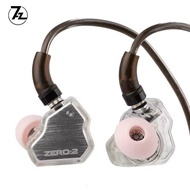 7Hz X Crinacle Zero 2 Updated 10mm Dynamic Driver Wired Earphones Earbuds Gaming Earbuds with OFC IE