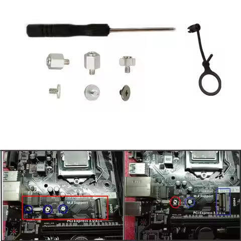 Hand Tool Screwdriver Stand Off Screwdriver Screw Nut Mounting For 13020 for M.2 SSD Motherboard K1K