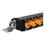 32 inch 180W LED light bar Combo beam white + Amber Double Color Single Row lights Bar 9-30V Led Wor