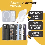 REMAX 5000mAh 10000mAh 20w Magnetic Wireless Charging Powerbank Battey Charger Power bank