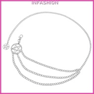 INF Customizable Star Body Chain Sturdy Alloy Material for Festival Goers