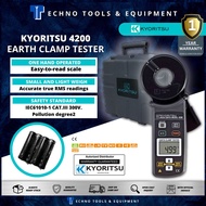 KYORITSU 4200 Earth Clamp Tester - 100% Brand New &amp; Original