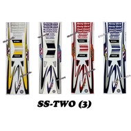 Yamaha SS TWO SS2 (3) Body Sticker / Stripe # ss-two ss-2 ss 2 sstwo