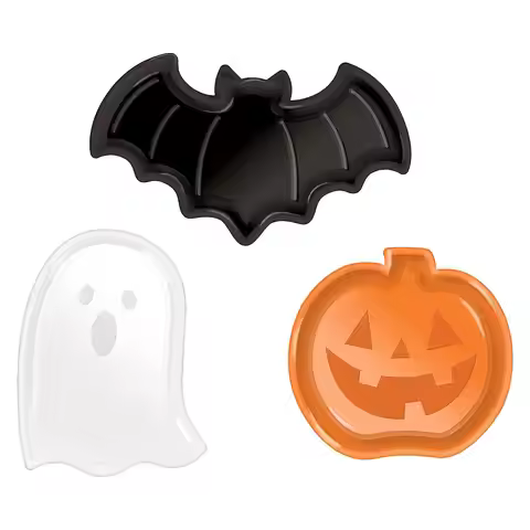 Halloween Serving Tray Table Supplies Halloween Decoration Fruit Bowl Snack Plate for Candy Fruits S