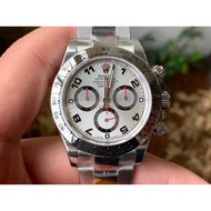 New Product Super 4130 Daytona 904 Stainless Steel "Steel Band Version ", 40 x 12.6mm Domestic Thinn