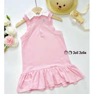 【🇲🇾Ready Stock】RL Sleeveless Dress｜Baby Toddler Girl Inspired Clothing｜Kids Wear｜Baju Bayi Budak Per