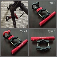 Kiddie bar or handlebar extender with Dual Hook for Electric Scooters