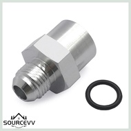 SOURCE 6AN Straight End Fitting for Braided Fuel Oil Line Hose End 6 AN Fitting Aluminum 6AN to M16x