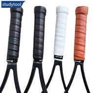 STUDYTOOL Anti Slip Tennis Tennis Racket Sweatband Grips Padel Shock Absorption Grip Tape Badminton 