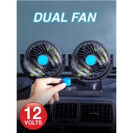 Dual Head Vehicle Mini Fan