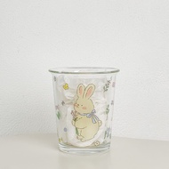 แก้วน้ำ แก้วกาแฟ ลายการ์ตูน กระต่าย น่ารัก วัสดุแก้ว ทนทาน พร้อมส่ง