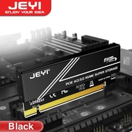 JEYI | JEYI M.2 NVMe to PCIe 4.0 X16 Adapter with Heatsink - for Samsung 980 PRO/970 EVO SSD Aluminu