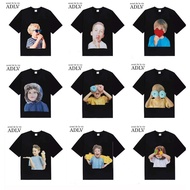 【Authentic】authentic ADLV tshirt loose short-sleeved top casual couple wear