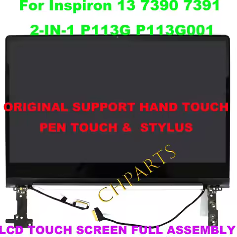 For Dell Inspiron 13 7390 7391 2-IN-1 P113G P113G001 13.3" UHD 4K FHD 1080P LCD Touch Screen Replace