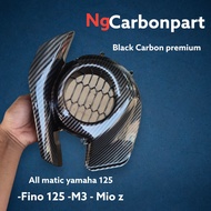Black Carbon Cover Fan fino125 m3 mio z mio s soulgt125