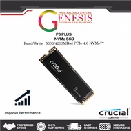 CRUCIAL P3 (GEN3) / P3 PLUS (GEN4) NVMe PCIe M.2 2280 INTERNAL SSD Desktop/Laptop SSD Storage (250GB