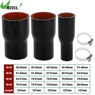 UXCELL ID 38-25mm 45-38mm 51-45mm 63-51mm 70-60mm 76-63mm 127mm Length 0 Degrees Car Silicone Hose w