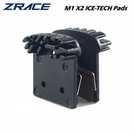 ZRACE Brake Metal Pads, M1/M2, X2 Copper-Based Ceramic Pads, Cooling Pads, TCE-TECH, Compatible with