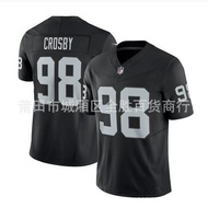 Vegas Raiders Jersey Raiders No. 98 Crosby Rugby Shirt