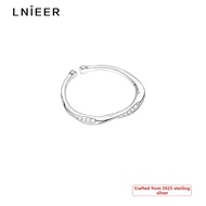 Lnieer | Adjustable 925 Silver Mobius Ring
