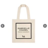 代購‼️ 正版 英國 V&A x Gabrielle Chanel Fashion Manifesto 帆布袋 環保袋 Tote Bag