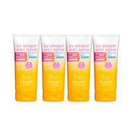 [แพ็คคู่] MizuMi UV Bright Body Serum Fragrance Free (180 ml) เซรั่มกันแดดทาผิวกาย เบาสบายผิว สูตรอ่