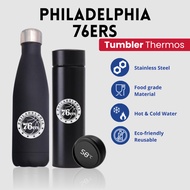 TERMOS PHILADELPHIA 76ERS - TUMBLER THERMOS CUSTOM DESIGN LOGO PHILADELPHIA 76ERS