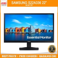 LED SAMSUNG 22" S22A336 1080P HDMI RESMI MONITOR 22 INCH LS22A336