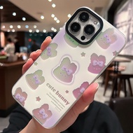 【สำหรับ OPPO】เคสโทรศัพท์กระต่ายน่ารักเคสกันกระแทก for OPPO A76 96 74 95 F19 4G A5S 7 12 A57 77S A54 A53 33 32 2020 A5A9 A3SA12E A31 A8 A17K A16S A15S