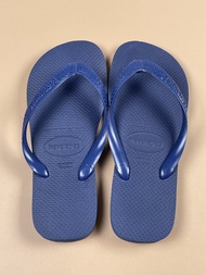 Havaianas Slim Womens Flip Flops Anti-Slip Strappy Slippers Simple Style Hollow out Design Daily Wea