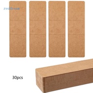 REDD 30pcs Resin Bookmark Holder Kraft Paper Bookmark Sleeves Cover Blank Display Cards for Bookmark